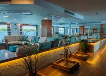 Lounge aboard the M/S Le Fayan Nile Cruise Nile cruise